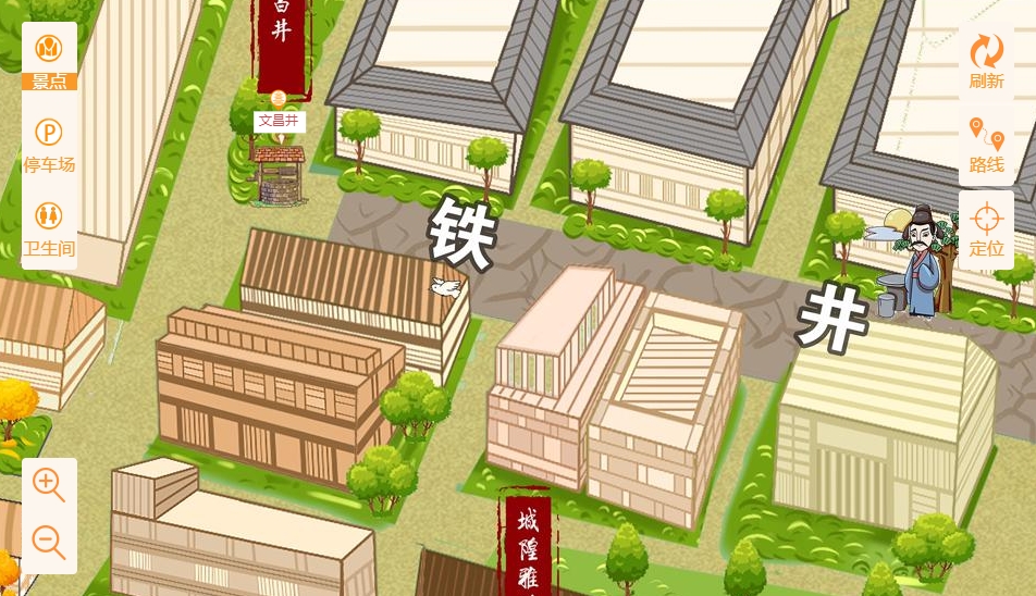 东成镇智慧景区：手绘地图与语音导览的完美融合